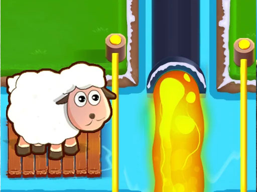Sheep and road img