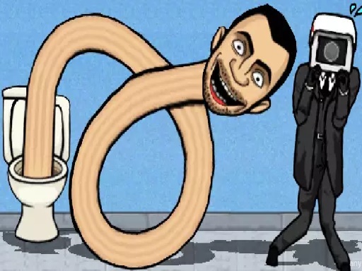 Toilet Monster Long Neck img