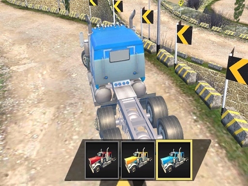 Road Train Truck Driving img